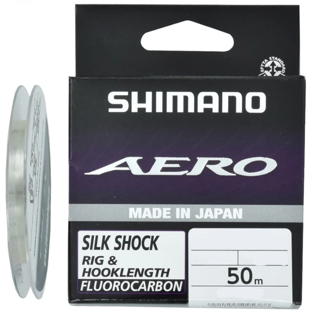 Флюорокарбон Shimano Aero Silk Shock Fluoro Rig/Hooklength 50m 0.132mm 1.72kg