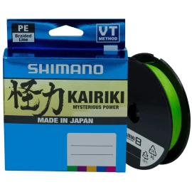 Шнур Shimano Kairiki 4 PE (Mantis Green) 150m 0.16mm 8.1kg