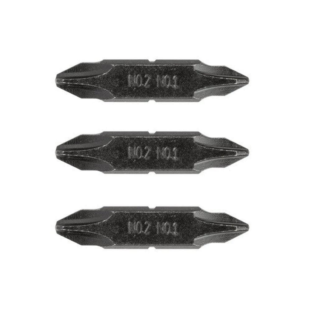 Набор Leatherman из трех двусторонних бит с крестовыми отвертками №1 и №2 Phillips