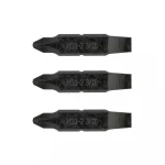 Набор Leatherman из трех двусторонних бит: отвертка №1-№2 крестовая Phillips и плоская 3/16"