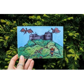 Открытка Three Bananas "Белый Слон"