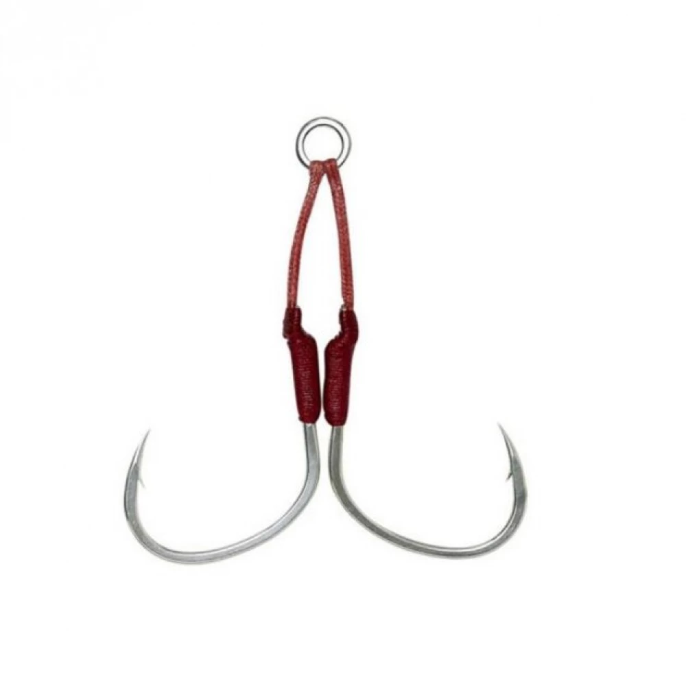 Крючек Savage Gear Bloody Double Assist Hook #2/0 (2 шт/уп)