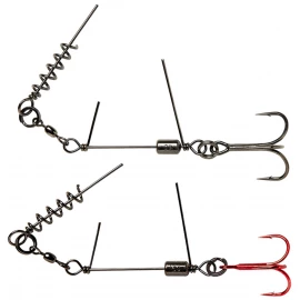 Оснащення Savage Gear SS Corkscrew Stinger 3G 1X #1 35kg Red + BN (2 шт/уп)