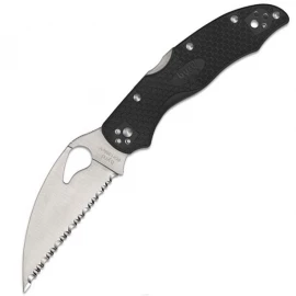 Ніж Spyderco Byrd Harrier 2 Wharncliffe серейтор