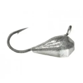 Мормышка вольфрамовая Shark граненная капля 0,42г диам. 4.0*7.5 крючок D14