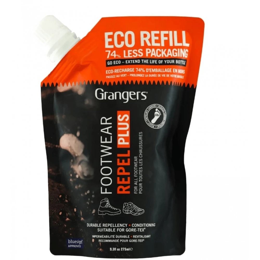 Просочення для взуття Grangers Footwear Repel Plus Eco Refill 275 ml