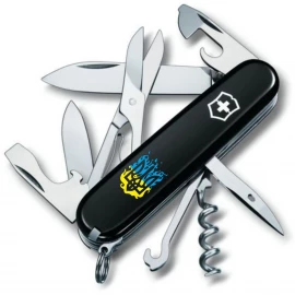 Нож Victorinox Climber Ukraine 91мм Огненный Трезубец
