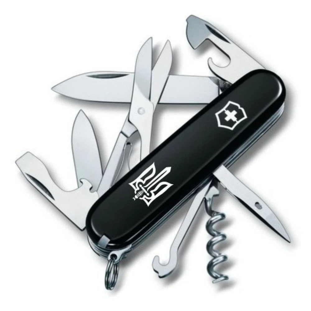 Ніж Victorinox Climber Ukraine 91мм Тризуб ОУН біл.