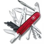 Ніж Victorinox Cybertool S Transparent Red