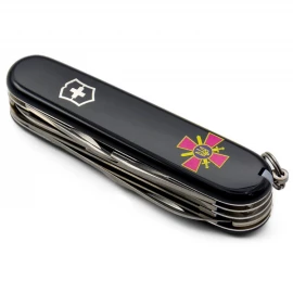 Ніж Victorinox Huntsman Army 91мм Емблема СВ ЗСУ