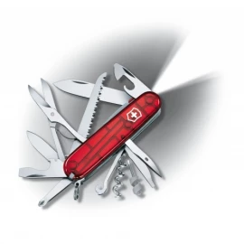 Ніж Victorinox Huntsman Lite Transparent Red