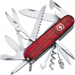 Ніж Victorinox Huntsman Lite Transparent Red