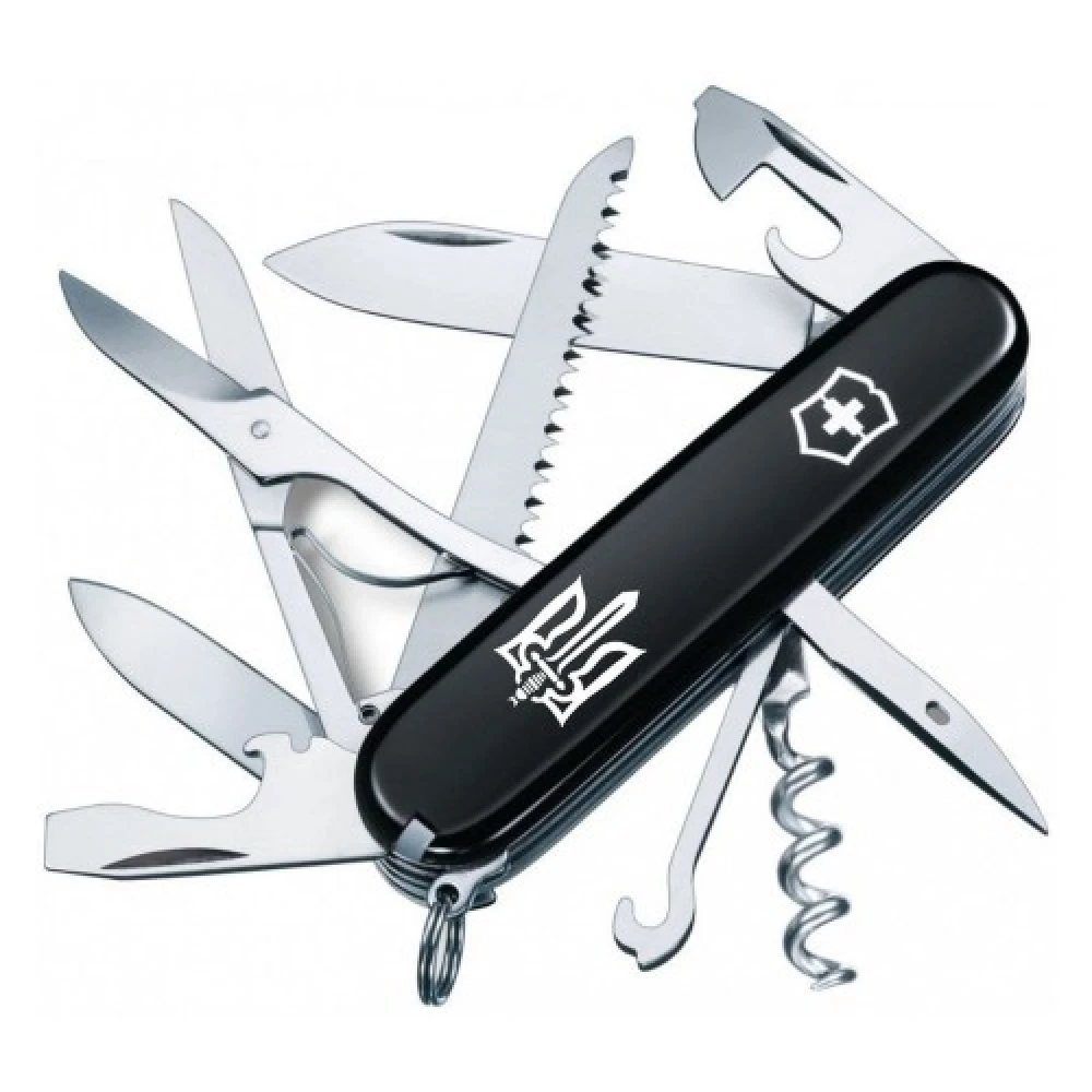 Нож Victorinox Huntsman Ukraine 91мм Трезуб ОУН бел.