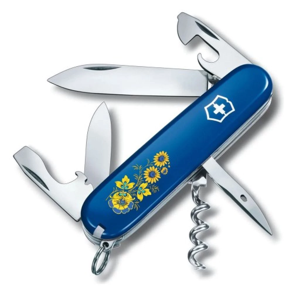 Ніж Victorinox Spartan Ukraine 91мм Квіти