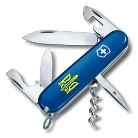 Нож Victorinox Spartan Ukraine 91мм Трезубец ОУН желт.