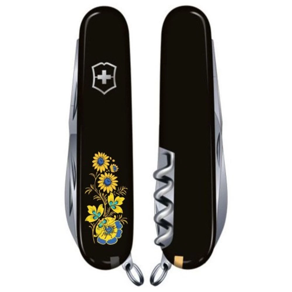 Ніж Victorinox Spartan Ukraine 91мм Квіти