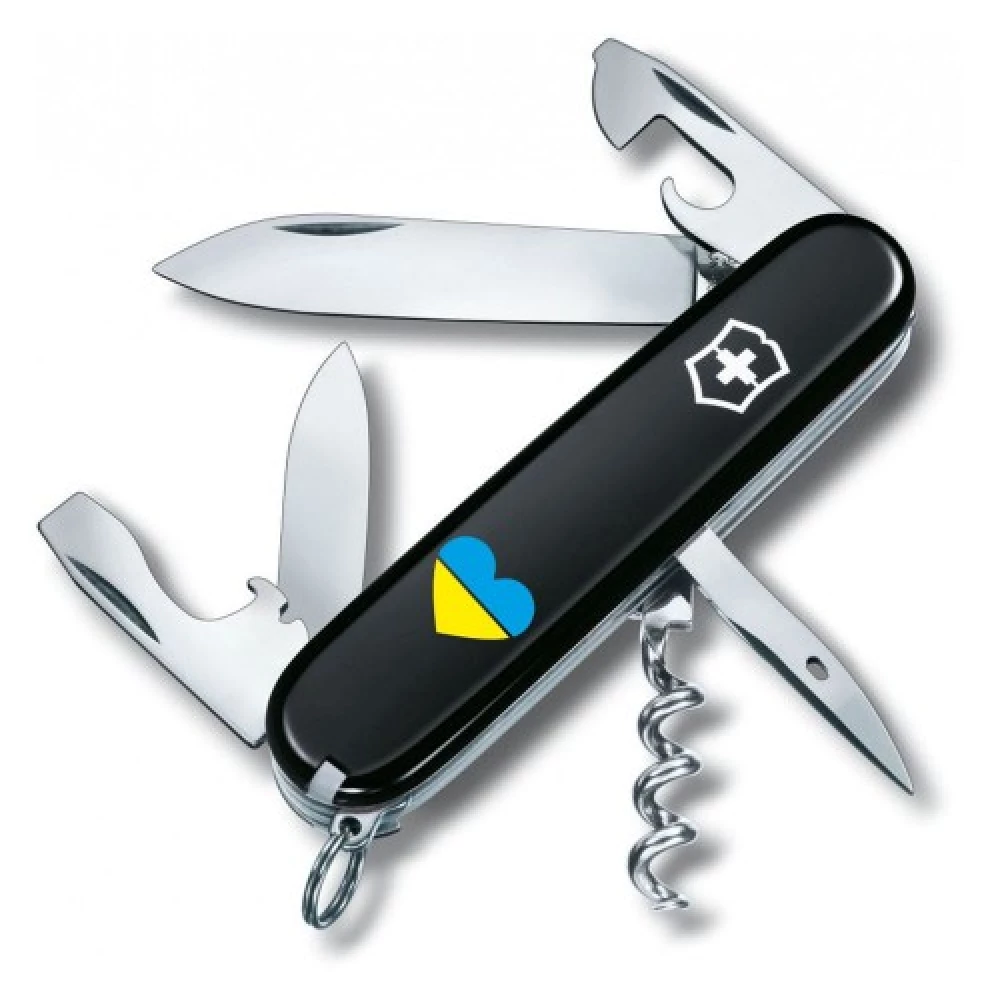 Ніж Victorinox Spartan Ukraine 91мм Серце син-жовт.