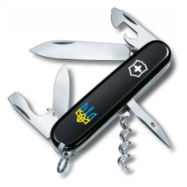 Нож Victorinox Spartan Ukraine 91мм Трезуб син-желт.