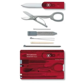 Нож Victorinox SwissCard Transparent 