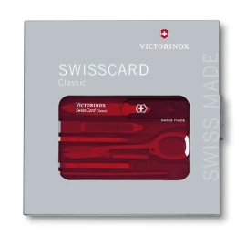 Нож Victorinox SwissCard Transparent 