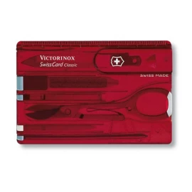 Нож Victorinox SwissCard Transparent 
