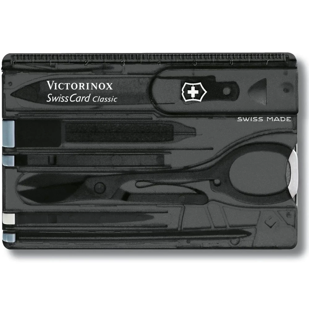 Нож Victorinox Swisscard Transparent (блистер)