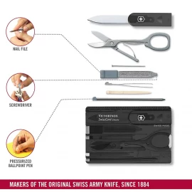 Нож Victorinox Swisscard Transparent (блистер)