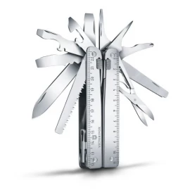 Ніж Victorinox SwissTool X Plus Silver Leather