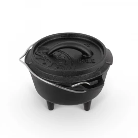 Котелок-жаровня чугунная Petromax Dutch Oven ft0.5 на ножках 0,6 л