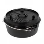 Котелок-жаровня чугунная Petromax Dutch Oven ft4.5 плоское дно 3,5 л