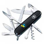 Нож Victorinox Huntsman Ukraine 91мм Голубь мира син-желт.