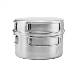 Набор посуды из нержавеющей стали Terra Incognita Pot Pan Set M