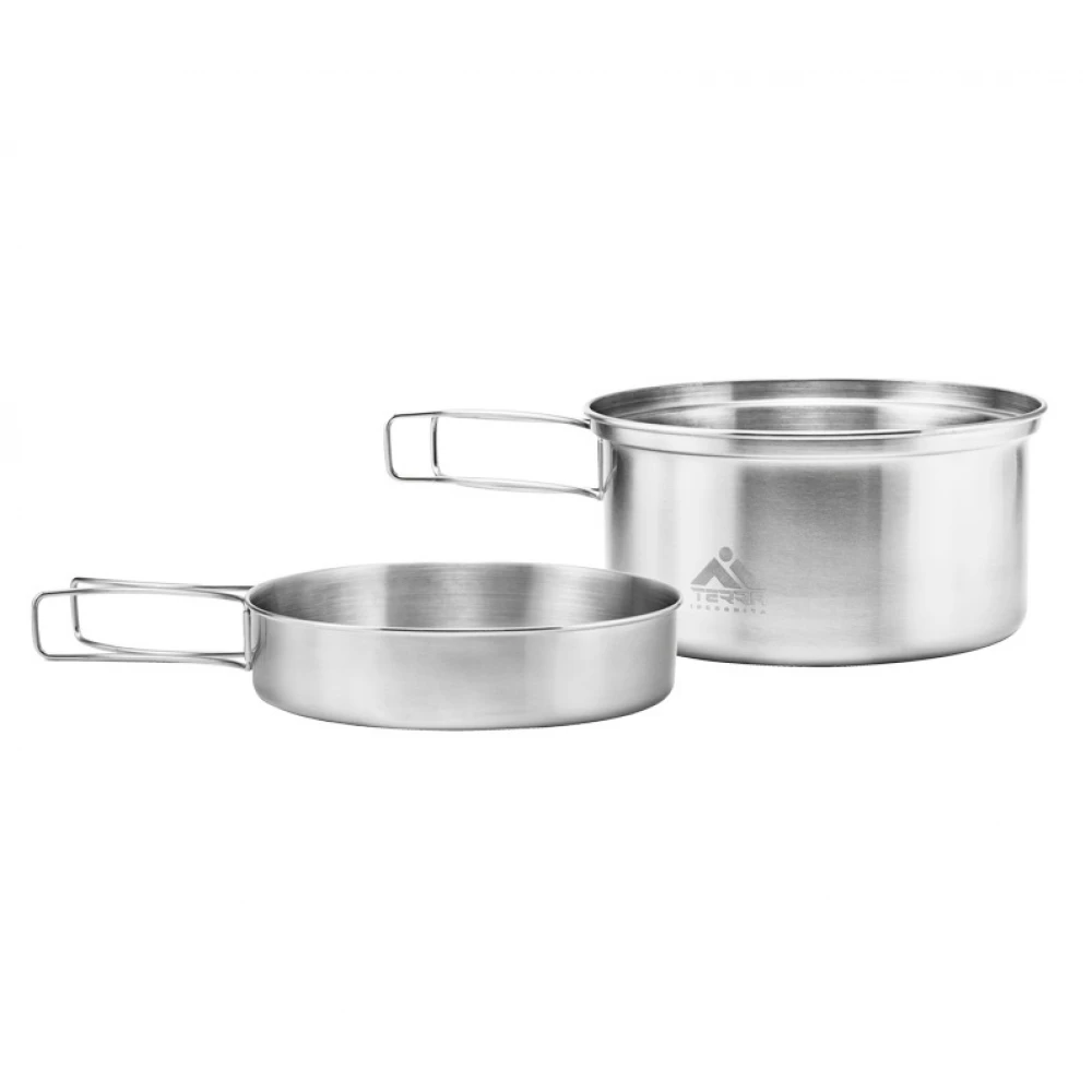 Набор посуды из нержавеющей стали Terra Incognita Pot Pan Set M