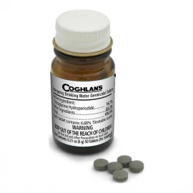 Знезаражувальні таблетки для води Coghlans Drinking Water Tablets