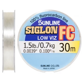 Флюорокарбон Sunline Siglon FC 30m 0.10mm 0.7kg поводковый