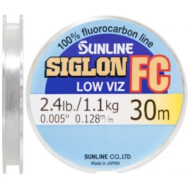Флюорокарбон Sunline Siglon FC 30m 0.128mm 1.1kg поводковый