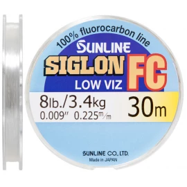 Флюорокарбон Sunline Siglon FC 30m 0.225mm 3.4kg поводковый
