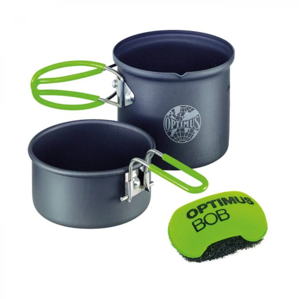 Казанок з кришкою-сковорідкою Optimus Terra Solo Cookset 0.6 л