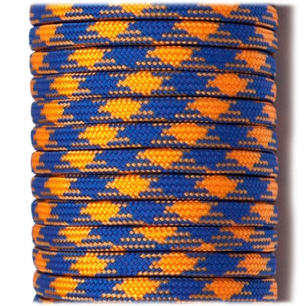 Паракорд TrekLine 550 Blue Orange Camo 047