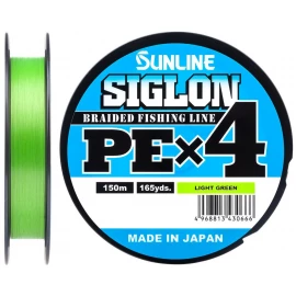 Шнур Sunline Siglon PE н4 150m #0.5/0.121mm 8lb/3.3kg