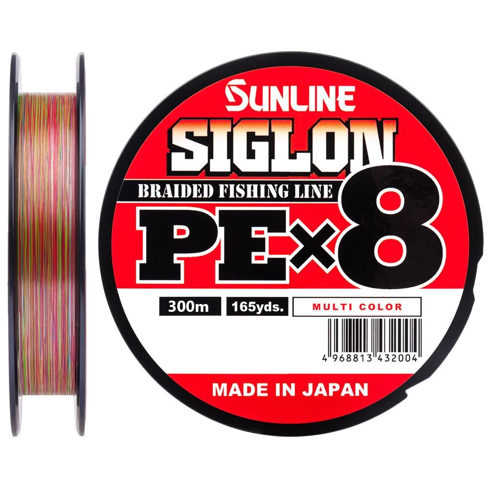 Шнур Sunline Siglon PE х8 150m #0.5/0.121mm 8lb/3.3kg