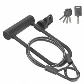 Велозамок Syncros U-lock с кабелем