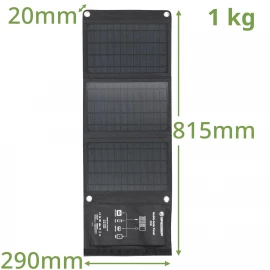 Портативное зарядное устройство для Bresser Mobile Solar Charger 21 Watt USB DC