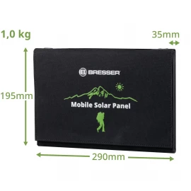Портативное зарядное устройство для Bresser Mobile Solar Charger 21 Watt USB DC