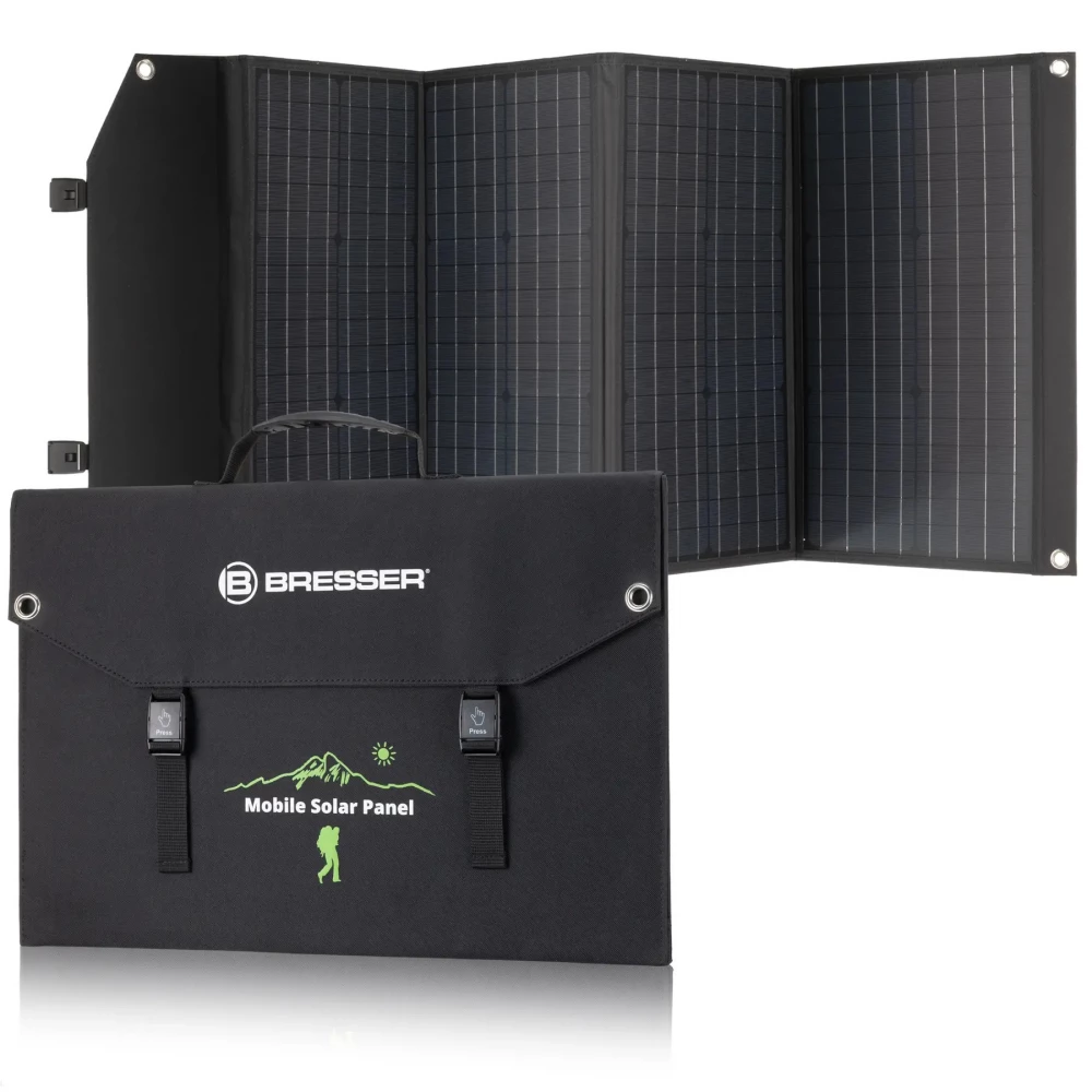 Портативний зарядний пристрій Bresser Mobile Solar Charger 90 Watt USB DC