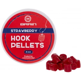 Пеллеты Brain Hook Pellets Strawberry (клубника) 8mm 70g