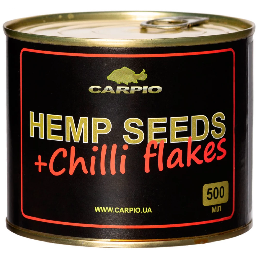Зерновая смесь Carpio Hemp Seeds+Chilli flakes 0.5л