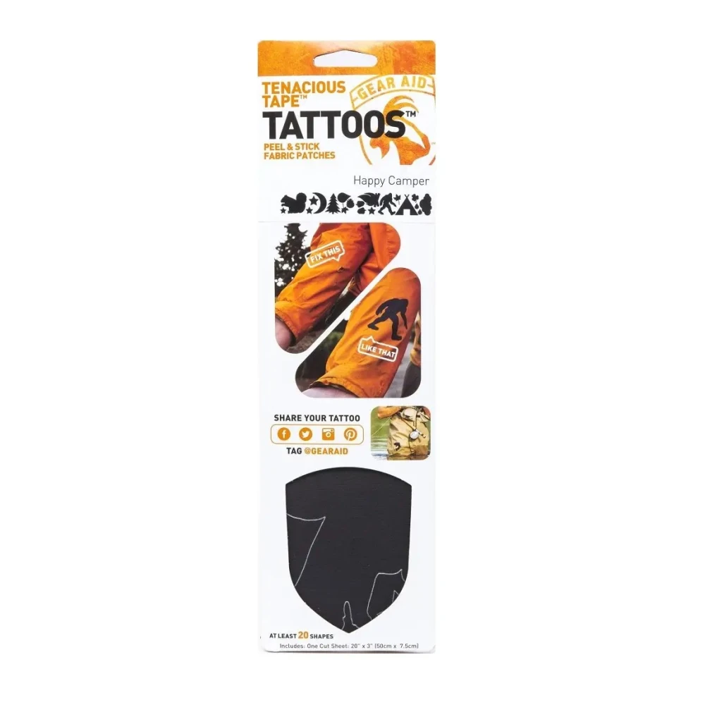 Набір фігурних латок Gear Aid by McNett Tenacious Tape Tattoos Camper