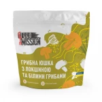 Грибна юшка Food Mission з локшиною та білими грибами