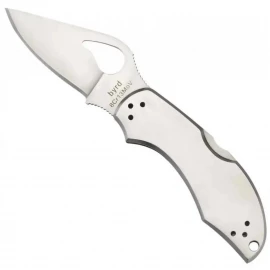 Нож Spyderco Byrd Robin 2 стальная рукоятка